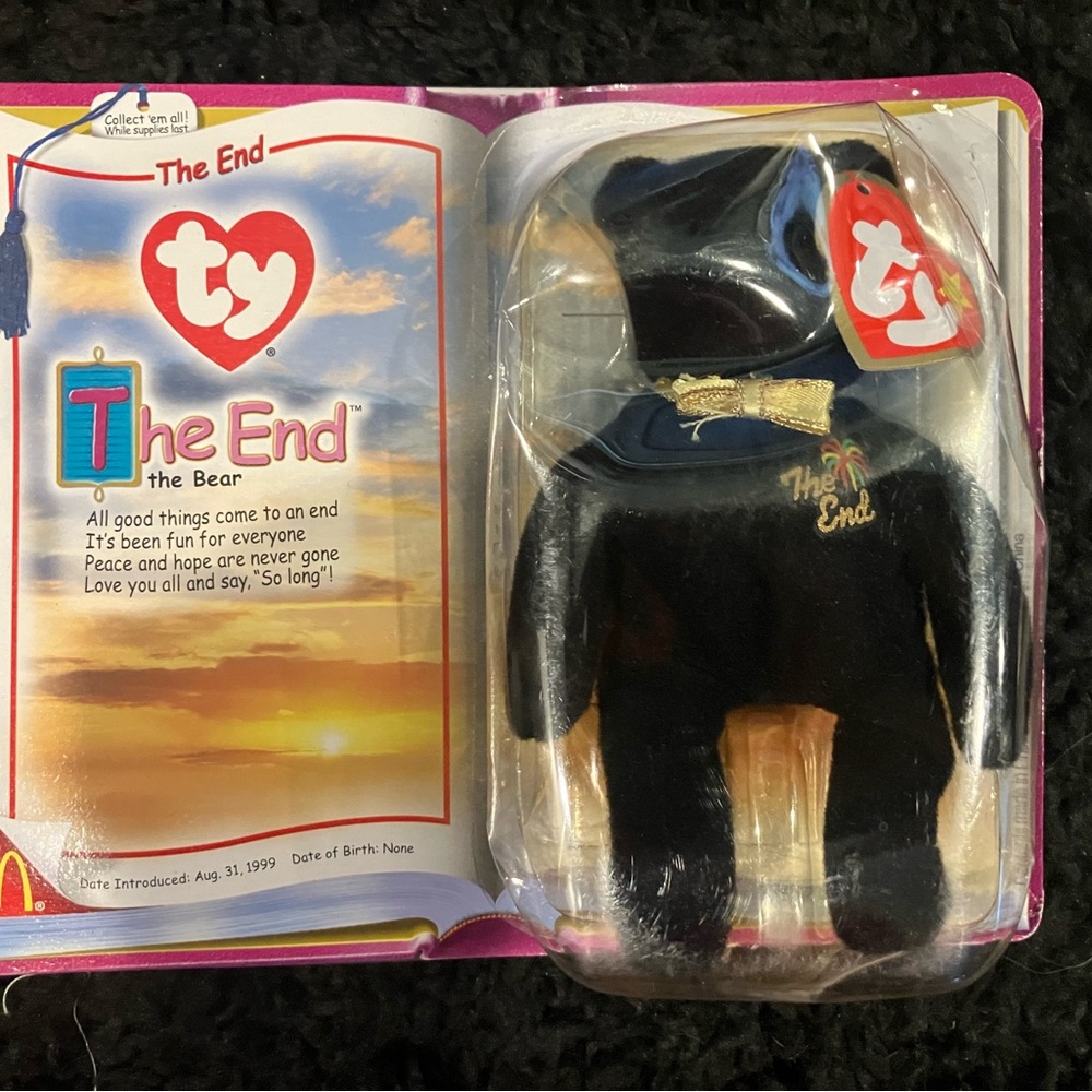 TY End Bear 1st and 2nd generation bears